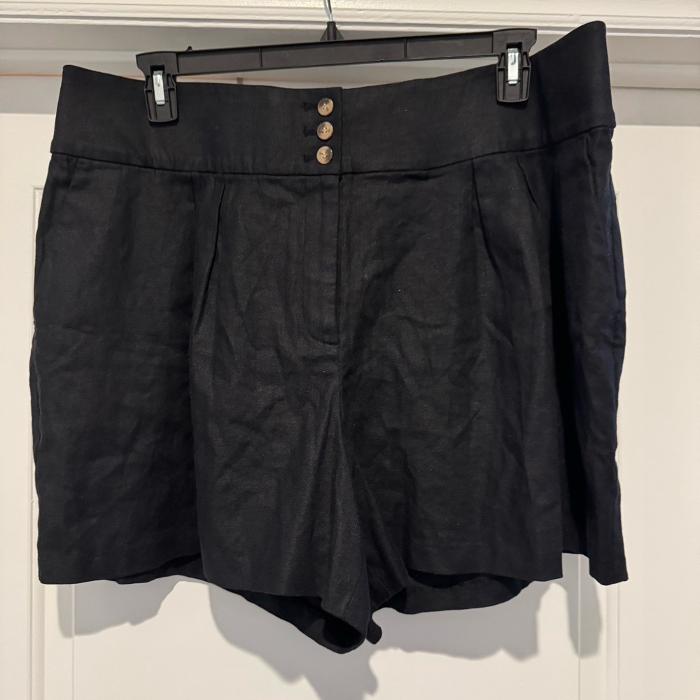 NWT Lane Bryant Soft Linen Blend Shorts Size 18